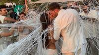 ¡La 'Beboda'! Santiago Giménez y Fer Serrano contrajeron matrimonio
