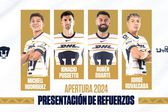 ¡Nueva garra! Pumas presenta a sus refuerzos del Apertura 2024