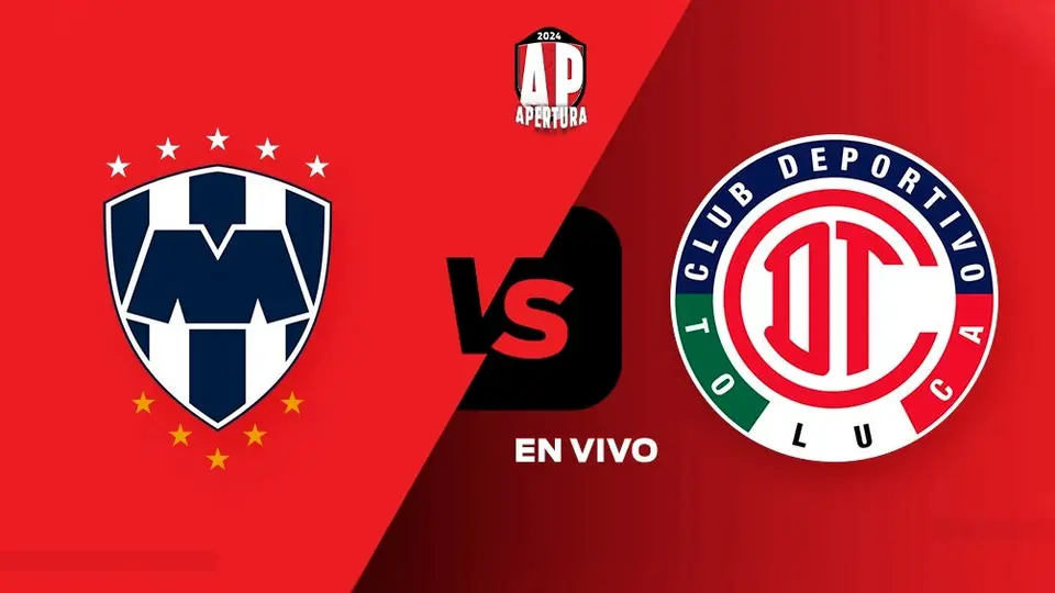 Monterrey vs Toluca EN VIVO Liga MX Apertura 2024 Jornada 6