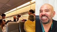 VIDEO: Médico del IMSS le salva la vida a un pasajero en pleno vuelo