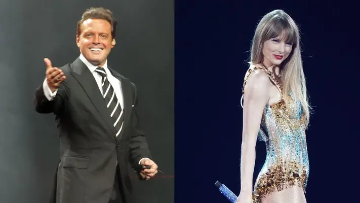 ¿Taylor Swift y Luis Miguel juntos? “El Sol de México” compartió en sus historias una foto con la cantante