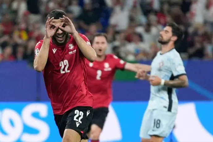 ¡Que nadie los despierte! Georgia venció a Portugal y clasificó a Octavos de Final de la Euro 2024