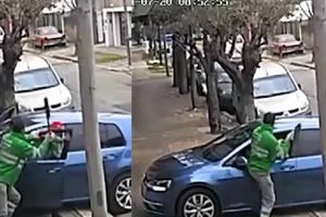 VIDEO: Barrendero da escobazos a ladrones y se vuelve viral