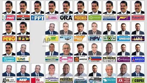 ¿No le pierdes? Nicolás Maduro aparece 13 veces en la boleta presidencial de Venezuela