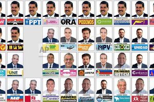 ¿No le pierdes? Nicolás Maduro aparece 13 veces en la boleta presidencial de Venezuela