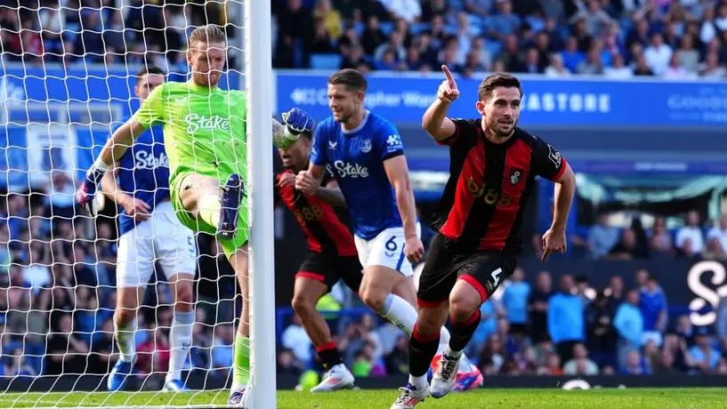 ¡Bendita Premier! Bournemouth le remonta al Everton sobre la hora; Julián Araujo fue titular