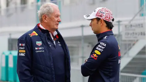 Helmut Marko criticó a Checo Pérez por otra eliminación en Q1: 'No es coche'