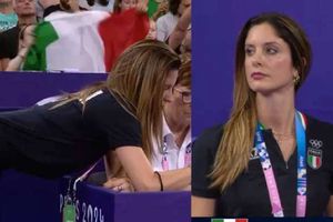 Claudia Mancinelli, la entrenadora de gimnasia rítmica que causó furor en París 2024