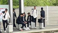 ¡Tremendo gesto! Selección de Alemania viaja en tren público a la sede de su partido en la Euro