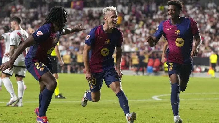 ¡Debut goleador! Dani Olmo se estrena con el Barcelona y mantiene paso perfecto en LaLiga