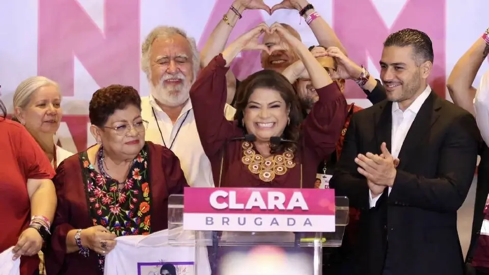 Omar García Harfuch declara a Clara Brugada como ganadora para Jefa de Gobierno