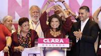 Omar García Harfuch declara a Clara Brugada como ganadora para Jefa de Gobierno