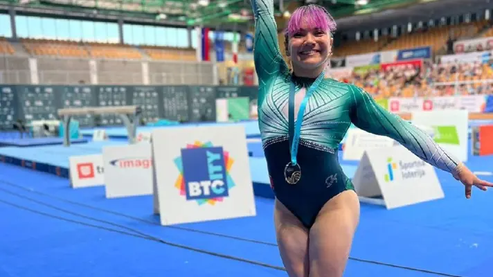 ¡Histórica! Alexa Morena conquista la medalla de oro en la Copa del Mundo de Gimnasia Artística