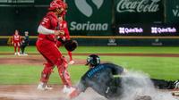 Algodoneros empatan la serie ante Diablos Rojos con un rally de cinco carreras