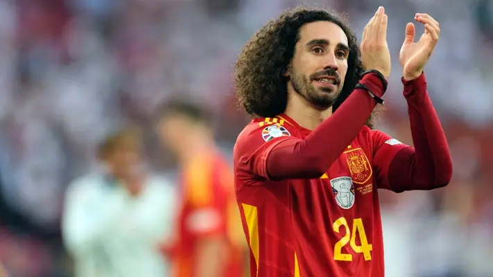 Cucurella sobre la polémica vs Alemania: 'Me dio el mano, pero el árbitro dijo que no era penal'