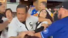 ¡Se prendió el cerro! Aficionados protagonizan bronca en el White Sox vs Cubs
