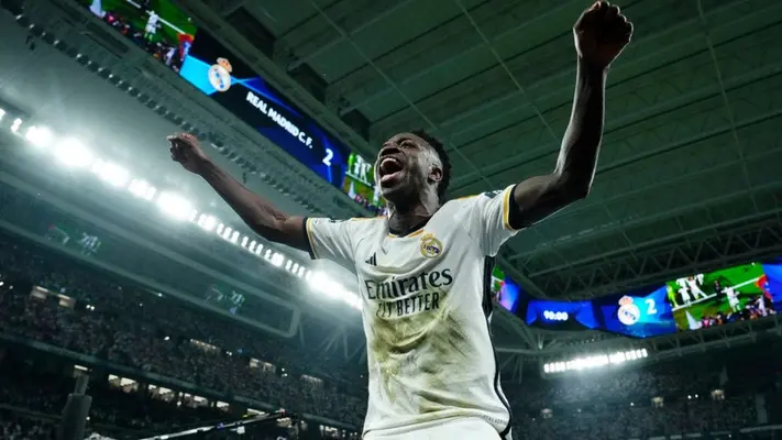 Vinicius Jr. se burló de Joshua Kimmich en plena Semifinal de Champions League