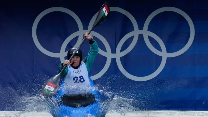 París 2024: Sofía Reinoso avanza a la siguiente ronda en canotaje en eslalon