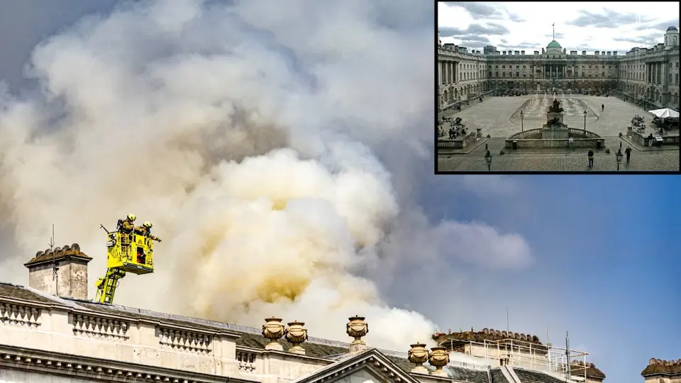 VIDEO: Incendio en galería de arte puso en riesgo obras de Monet, Cézanne y Van Gogh