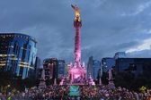 Reforma al Poder Judicial: Jueces y magistrados se manifiestan en el Ángel de la Independencia