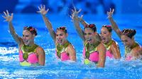 París 2024: México se despide en grande de la prueba por equipos en natación artística