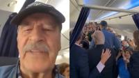VIDEO: Bajan a Vicente Fox de avión… ¿Por orden de Venezuela?