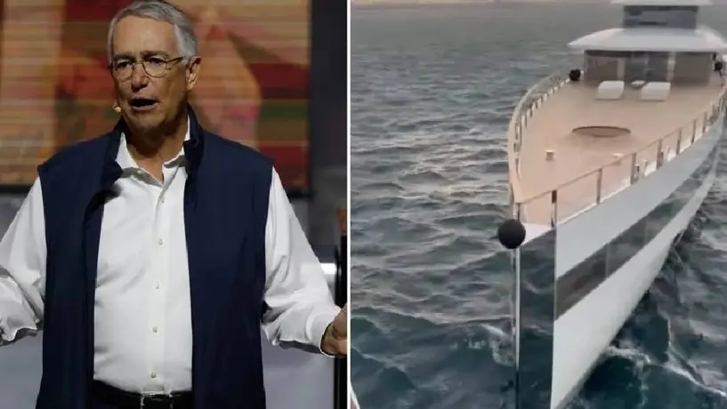 VIDEO: Yate de Steve Jobs choca con el yate de Ricardo Salinas Pliego en Nápoles
