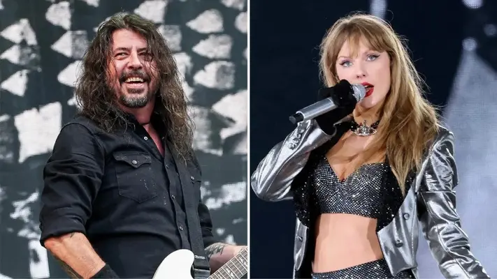 Dave Grohl arremete contra Taylor Swift y ella le responde así en pleno concierto