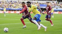 ¡Todos se quejan de las canchas! Vinicius Jr se une a los reclamos del césped en la Copa América