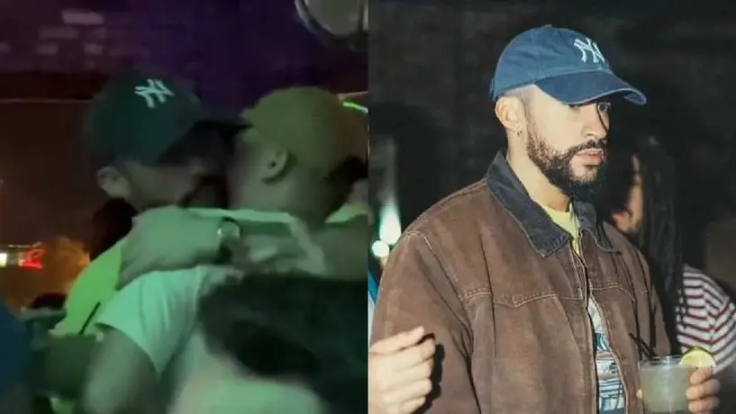 VIDEO: Bad Bunny es captado besando a hombre en un bar. ¿Es su nueva pareja?