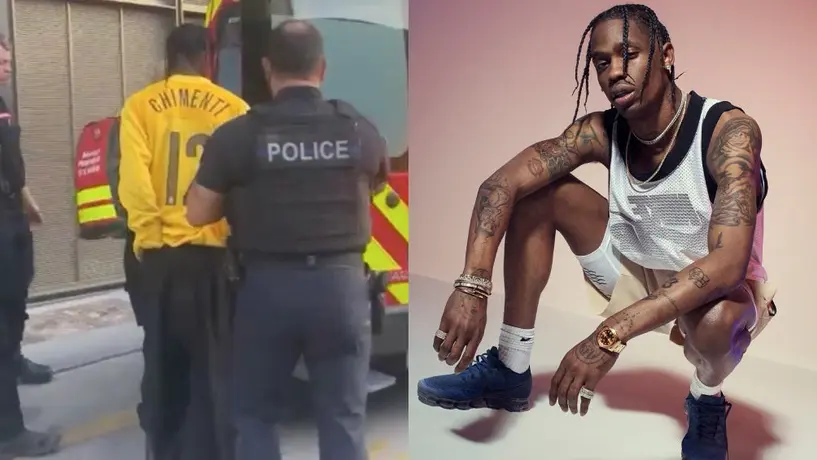 Travis Scott sale libre de la cárcel en París ¿Qué cargos le fincaron?