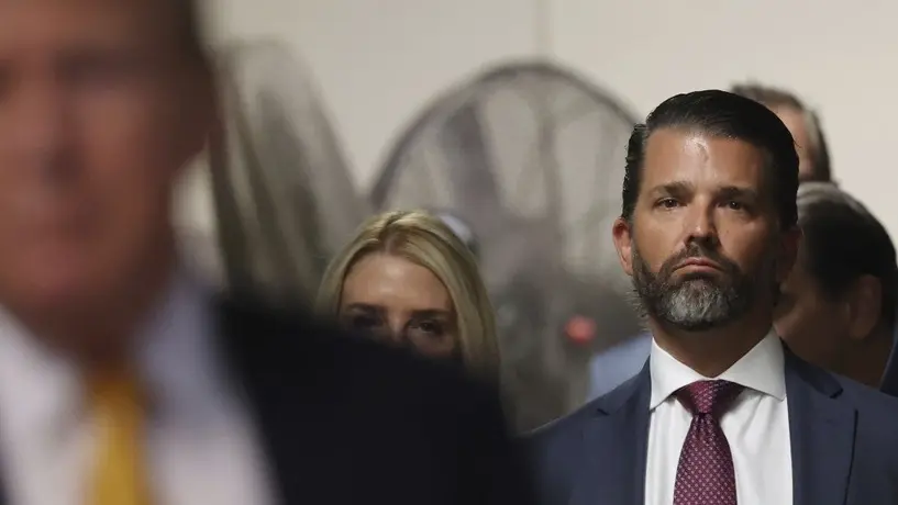 Hijo de Donald Trump llama a Estados Unidos un país tercermundista