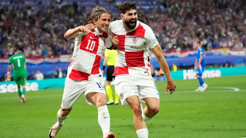 Luka Modric se convierte en el jugador más veterano en anotar en una Eurocopa