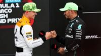 Lando Norris y Lewis Hamilton protagonizan discusión tras el GP de Hungría