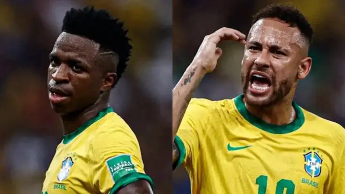 Neymar elige a Vinicius Jr como el futbolista más feo con el que ha jugado