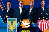 ¡Eligieron la Liga MX! Azteca prefirió pasar Tigres vs Necaxa en lugar del Uruguay vs Brasil