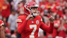 Chiefs da extensión de contrato de cuatro años y 25 millones al pateador Harrison Butker