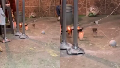 VIDEO: Graban a una bocina “Alexa” dirigiendo el rosario en un velorio en México