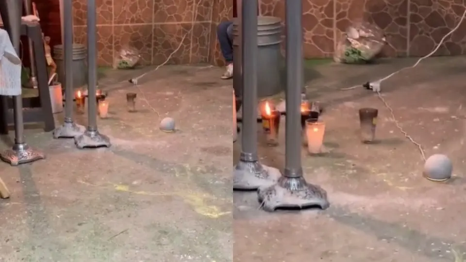 VIDEO: Graban a una bocina “Alexa” dirigiendo el rosario en un velorio en México