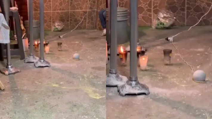 VIDEO: Graban a una bocina “Alexa” dirigiendo el rosario en un velorio en México