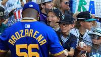 Randy Arozarena protagoniza atrapada en el encuentro entre los Mariners y los Mets
