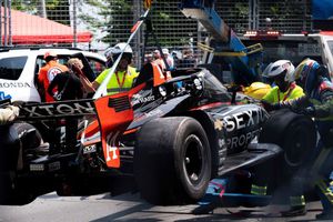 Pato O´Ward protagonizó terrible accidente en el Circuito de Toronto en la IndyCar