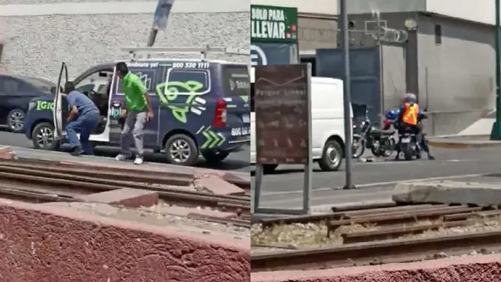 VIDEO: Reportan balazos afuera de Plaza Carso