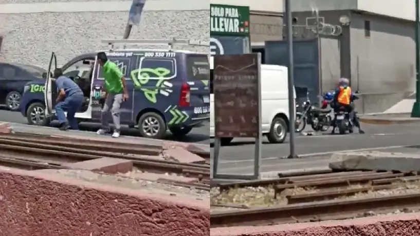 VIDEO: Reportan balazos afuera de Plaza Carso