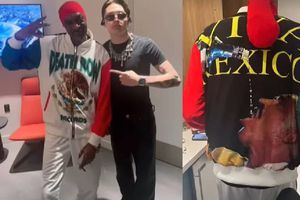 VIDEO: Snoop Dogg rinde homenaje a Vicente Fernández en el concierto de Peso Pluma