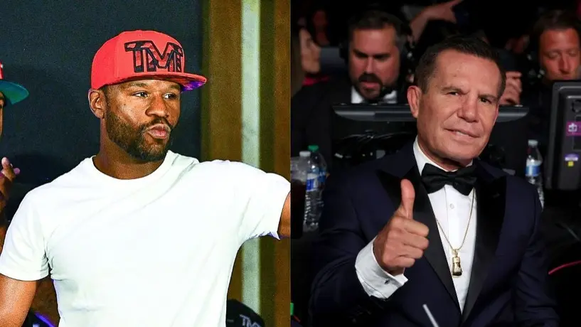 ¡De leyenda a leyenda! Floyd Mayweather Jr. elogia a Julio César Chávez: 'Es una leyenda'