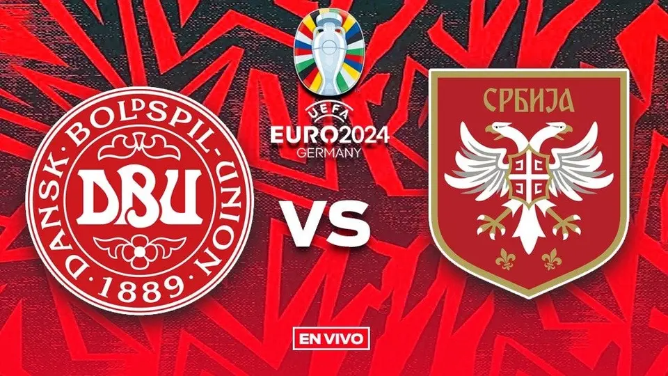Dinamarca vs Serbia EN VIVO Eurocopa 2024 Jornada 3
