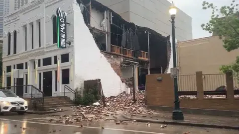 ¡Impresionante! Tormentas provocan imágenes catastróficas en Houston, Texas