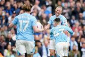 Poker de Erling Haaland comandó a Manchester City en la victoria ante Wolverhampton