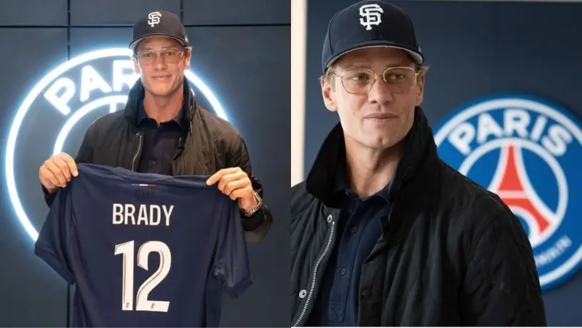 ¡Allez Paris! Tom Brady visita Francia y presume los colores del PSG